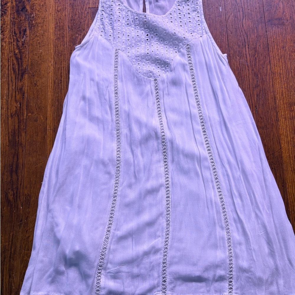 Sunny Oceans White Sleeveless beach Dress
